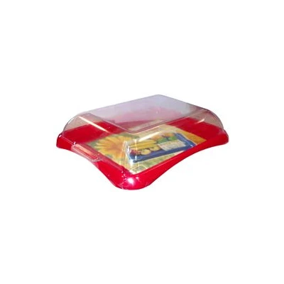 ŚWIDNIK-TACA PROSTOKĄTNA + KLOSZ