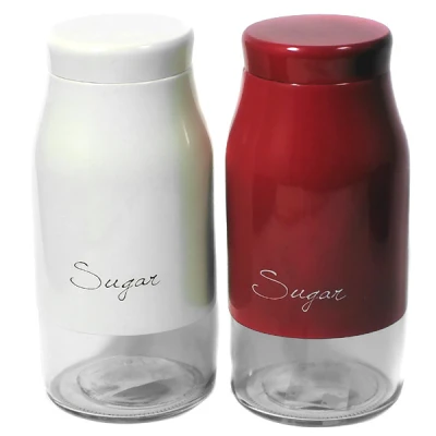 CH-POJEMNIK SZKLANY ZDOBIONY 1750ML 1460