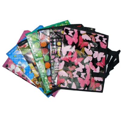 KAN-TORBA NA ZAMEK 40*30 MIX KOLOR