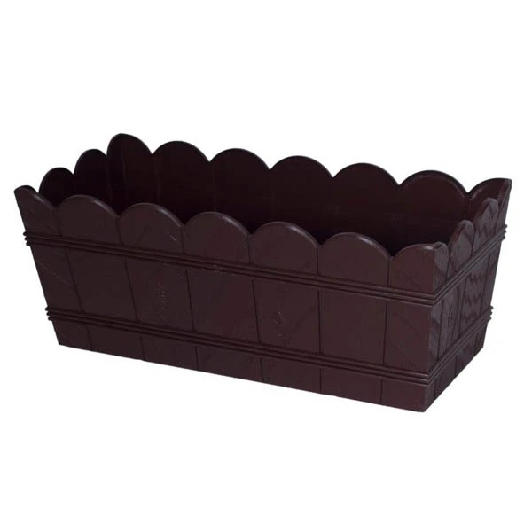 SKRZYNKA DREWNOPODOBNA 55 BRĄZOWA 17*55 h16