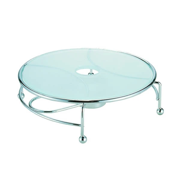 TAD-PODGRZEWACZ SZKLANY OKRĄGŁY I ŚWIECZKA W3505