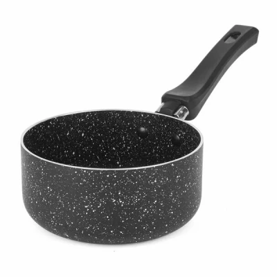 TAD-RONDEL NON-STICK *MARMARA BLACK* 14X7CM BEZ INDUKCJI