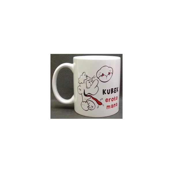 KUBEK PORCELANOWY *EROTOMAN*