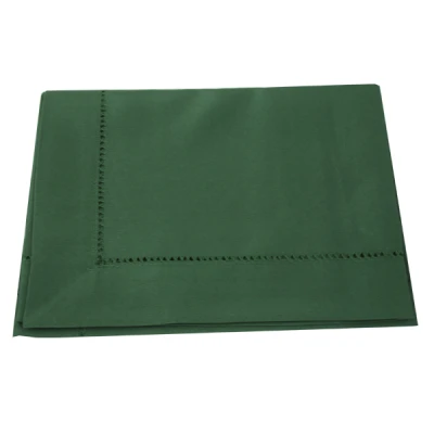 MESA-OBRUS Z MEREŻKĄ 85X85 CIEMNA ZIELEŃ 240