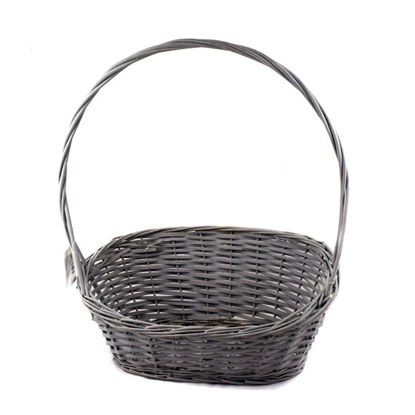 MON-KOSZ Z PAŁĄKIEM 45X29X19 *SZARY* HIWD6638