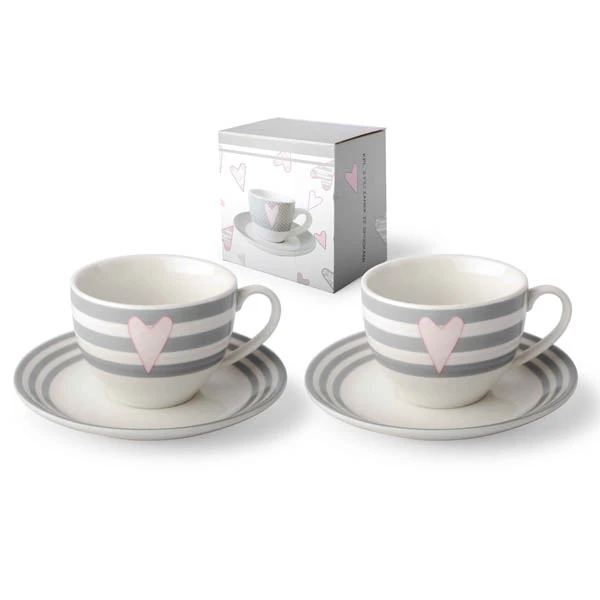 MON-KPL. 2-FILIŻANEK ZE SPODKAMI *ANNABELLE* 8318