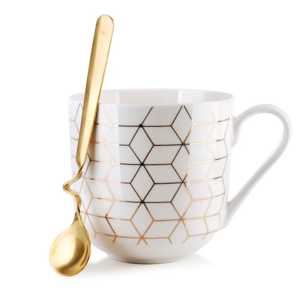 MON-KUBEK Z ŁYŻECZKĄ 550ML *LOLA* 7015