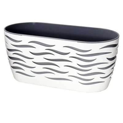 SKRZYNKA SAHARA DUO 35 BIAŁY+PLATYNA