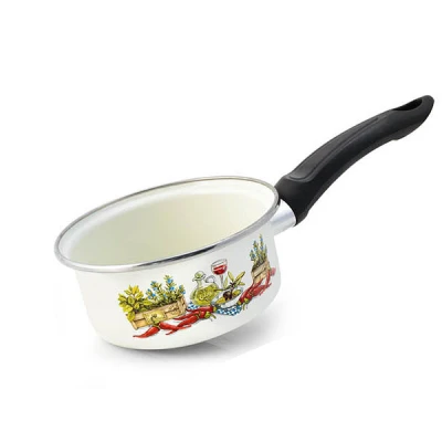 TG-RONDEL Z RĄCZKĄ EMAL. *BELLY* 14  *PAPYKA 1411*