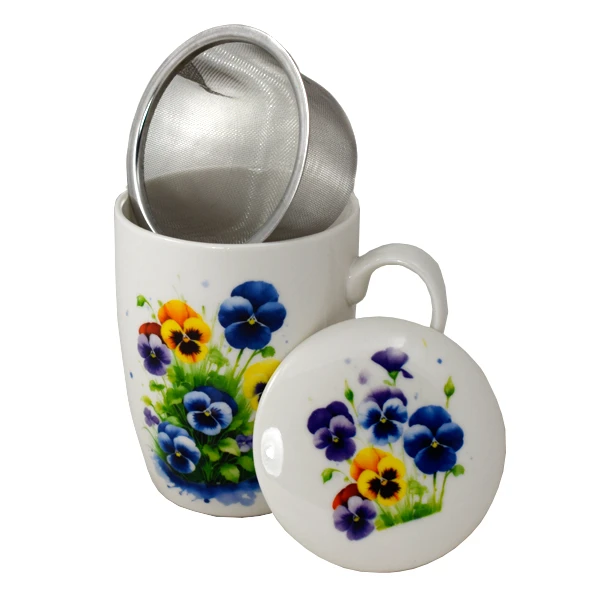 TOM-KUBEK Z ZAPARZACZEM METALOWYM 350ML CR3-98