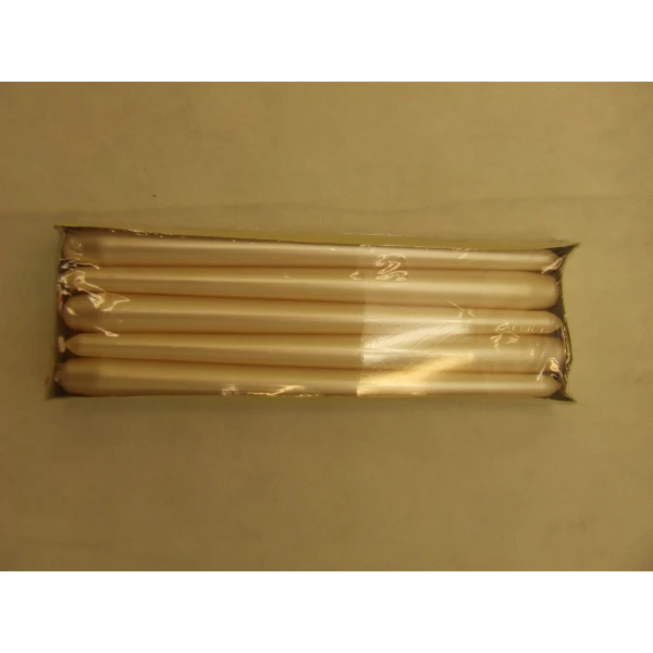 ADPAL-ŚWIECA STOŻKOWA 290/22 METALIK PERŁA ECRU A'10