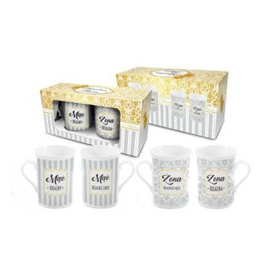 BG-ZESTAW 2 KUBKÓW NBC *IDEALNY MĄŻ I ŻONA*