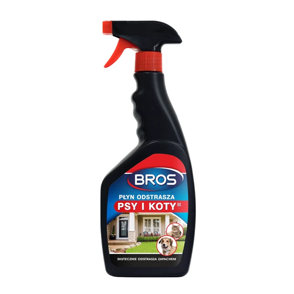 BROS-PŁYN ODSTRASZA PSY I KOTY 500ML