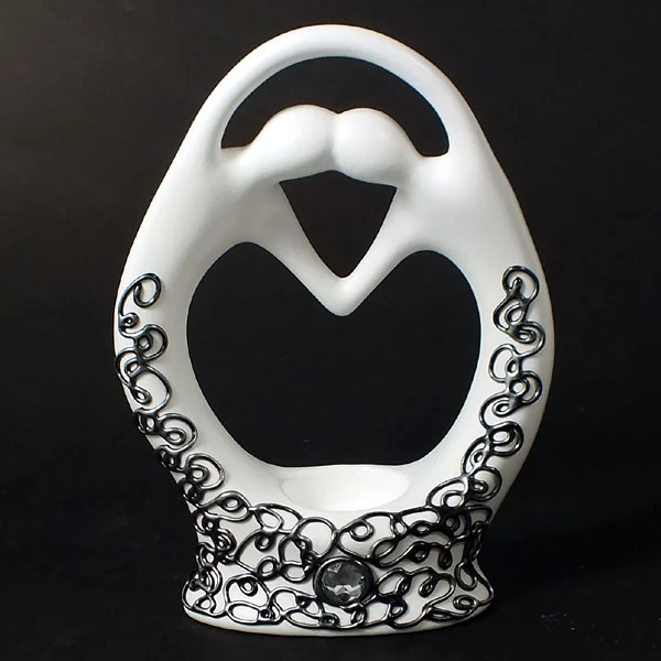 CER-AKT TANIEC *DEKOR SREBRO* C-403DS