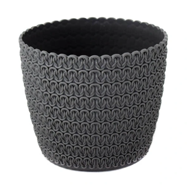 LAM-OSŁONKA *MAGNOLIA JERSEY* 16CM ANTRACYT