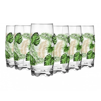 GLA-6 SZKLANEK 350ML TROPIKI