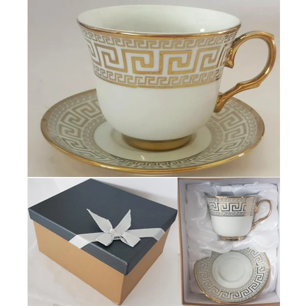 MMG-FILIŻANKA+SPODEK 250ML GB-2010G