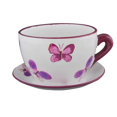 MONDEX-DONICZKA Z/P FILIŻANKA BS1242CS MOTYLE