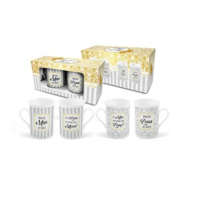 BG-ZESTAW 2 KUBKÓW NBC *NAJLEPSZY MĄŻ I ŻONA*