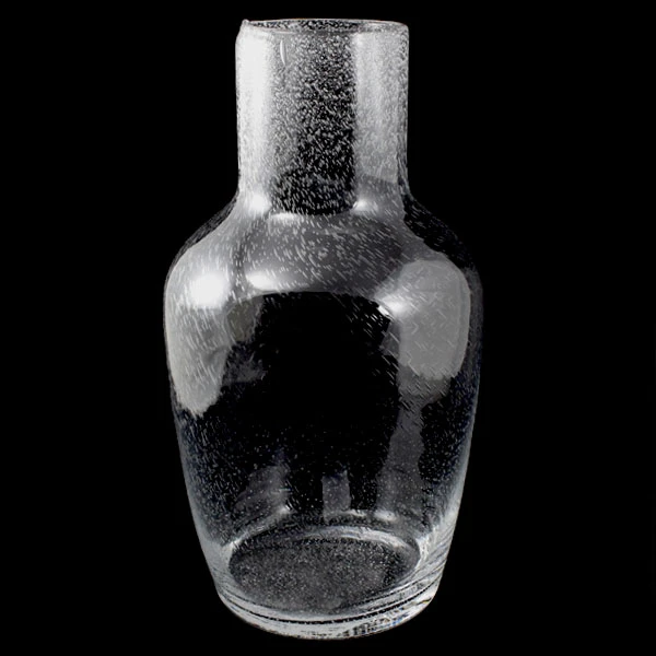 SOB-WAZON SZKLANY *LAMIA - BĄBLE POWIETRZA* H37CM