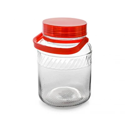 TG-SŁÓJ Z ZAKRĘTKĄ I UCHWYTEM PLASTKOWYM *8L* 2318/6119