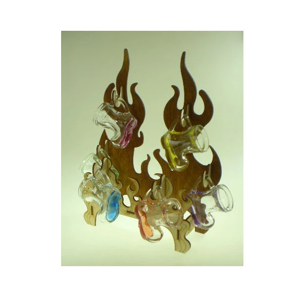 ANAPOL-KPL. STOJAK PŁOMIEŃ ZDOBIONY  527A