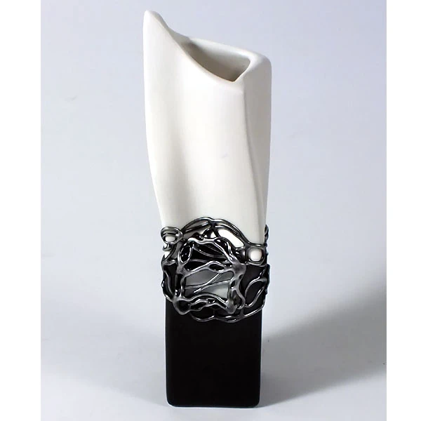 CER-WAZON KRZYWY *DECOR CZARNY* C-418DC