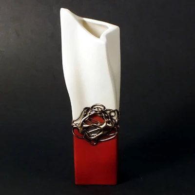 CER-WAZON KRZYWY *DECOR MAHOŃ* C-418DM