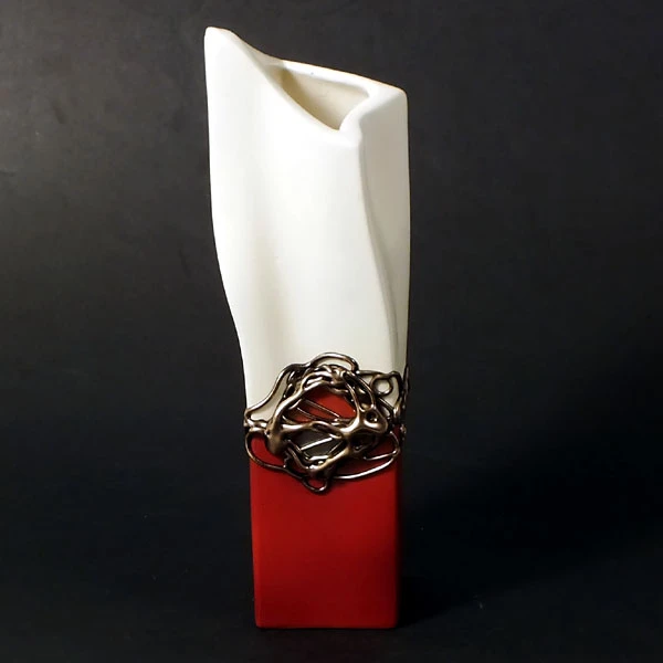 CER-WAZON KRZYWY *DECOR MAHOŃ* C-418DM