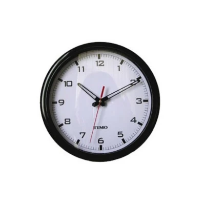 FENIKS-ZEGAR ŚCIENNY 26CM *TIMO 29* CZARNY