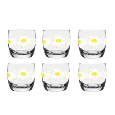 GLA-6 SZKLANEK 260ML STOKROTKI