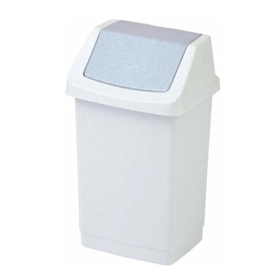 KOSZ UCHYLNY CLICK IT 15L SZARY LUX/GRANIT 175924