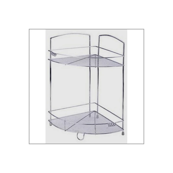 MX3111-PÓŁKA ŁAZIENKOWA NAROŻNA 2 POZIOMOWA