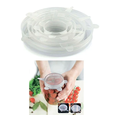 SPL-1185 ZESTAW 5 POKRYWEK SILIKONOWYCH FI 19/16/14/11/9/6,5CM