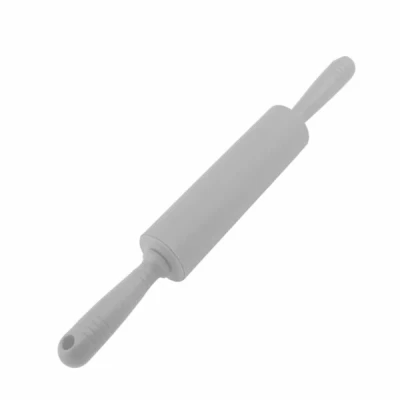TAD-WAŁEK DO CIASTA *SILICO* 42,5X5,3CM RĄCZKA PLASTIK SZARA
