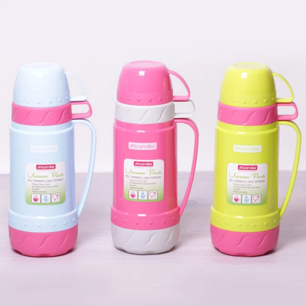 TERMOS Z WKŁADEM SZKLANYM 1L 2077