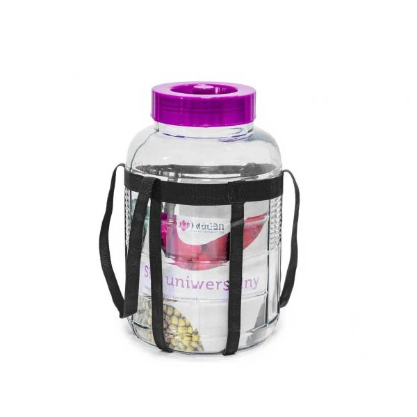 TG-SŁÓJ SZKLANY *8L* Z/P PLASTIK 24304