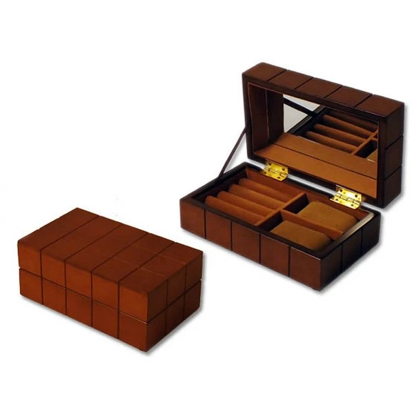 TOM-SZKATŁKA DREWNO NA BIŻUTERIE 20X8,5X12,5 WY11034