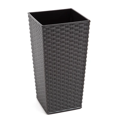 LAM- DONICZKA *FINEZJA RATAN* 190*190 ZP GRAFIT METALIK