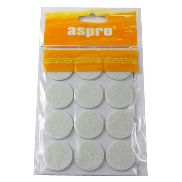 MIDAS-KPL.12 PODKŁADEK FILCOWYCH *BIAŁYCH* FI28MM A-40001-02-012