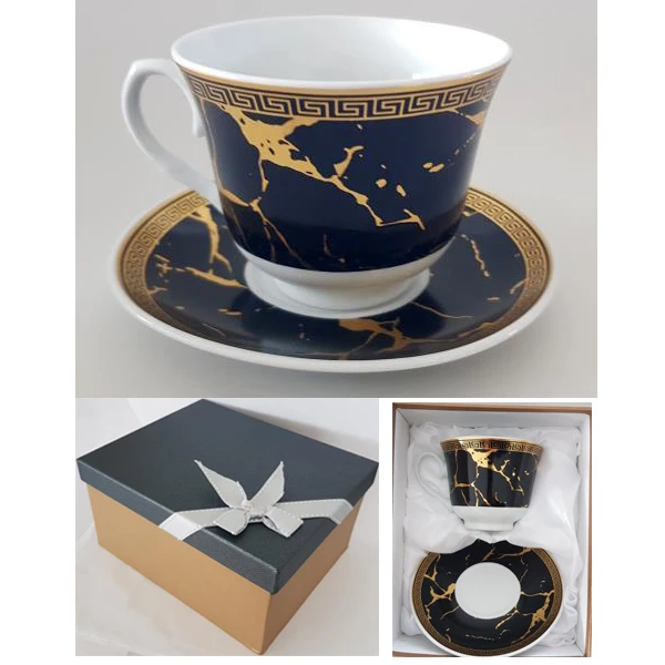 MMG-FILIŻANKA+SPODEK 250ML GT-2208B