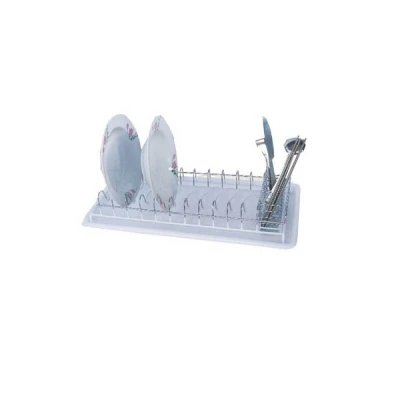 MX0085-SUSZARKA DO NACZYŃ DUŻA Z PODSTAWKĄ BIAŁA