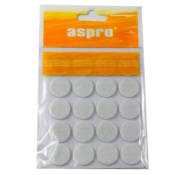 MIDAS-KPL.20 PODKŁADEK FILCOWYCH *BIAŁYCH* FI20MM A-40001-01-020