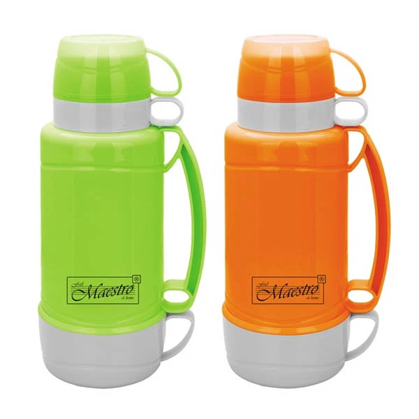 SPL-1634-100 TERMOS 1L SZKLANY WKŁAD 3 KUBKI