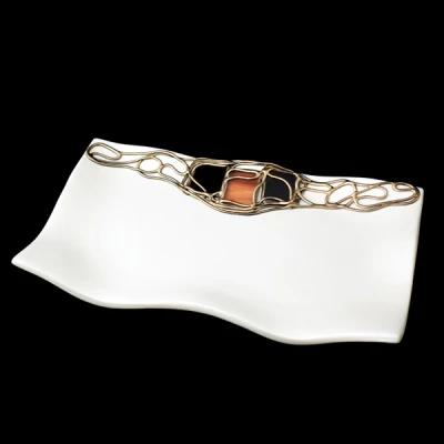 CER-PODSTAWKA FALOWANA PROSTOKĄT *WITRAŻ* C-635W