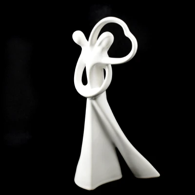 CER-AKT PARA SERCE Z RĄK *SZKLIWO BIAŁE* C-961SZB