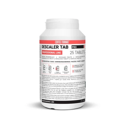 COFFEE-TABLETKI ODKAMIENIAJĄCE PROFESSIONAL LINE 25X16G