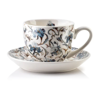 MON- FILIŻANKA+SPODEK *HARPER* 3480