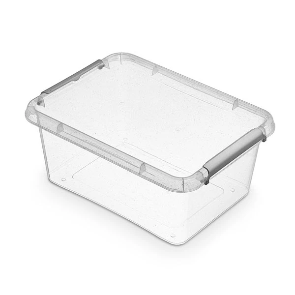 POJEMNIK *NANO BOX JONY SREBRA* 12,5L Z/P 1522