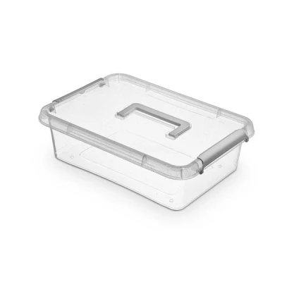 POJEMNIK *NANO BOX JONY SREBRA* Z RĄCZKĄ 8,5L Z/P 1513